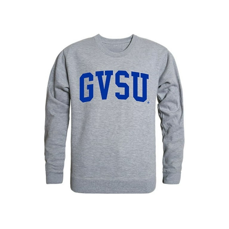 GVSU Grand Valley State University Game Day Crewneck Pullover Sweatshirt Sweater Heather Grey