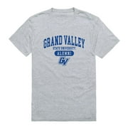 GVSU Grand Valley State University Lakers Alumni Tee T-Shirt Heather Grey Small