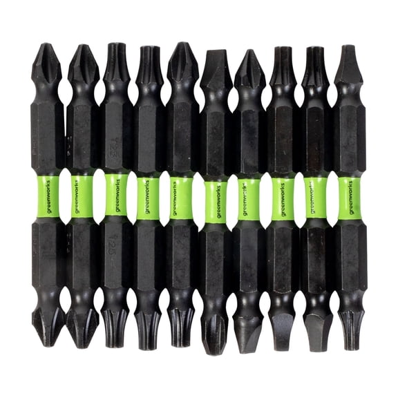 Greenworks 10 Pack Impact Bit PA51216A1