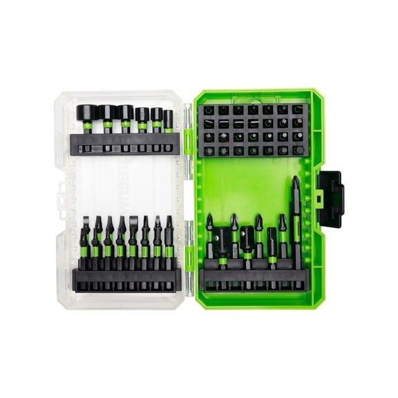 Greenworks 60-Piece Impact Drive Bit Set for Use with Drill or Impact Driver