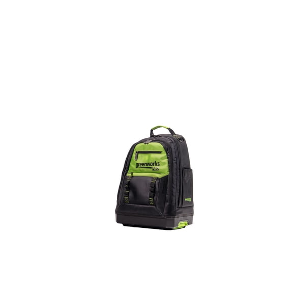 Greenworks Pro ProPack Heavy-Duty Tool Backpack with Padded Straps for Jobsite Storage