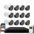 thumbnail image 1 of GW Security 16 Channel 5MP (2.5X 1080P) CCTV Surveillance DVR System with 12 x Super 5.0MP HD 1920p AI Human Detection Waterproof Security Cameras,100ft IR Night Vision, 4TB Hard Drive, 1 of 10