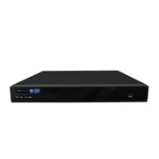 GW Security 16 Channel NVR / Network Video Recorder with 16 ports PoE Switch Built in - Supports Up 16 X 5MP /3MP /2MP 1080P IP Cameras @ 30fps Realtime, Quick QR Code Smartphone Access No HDD