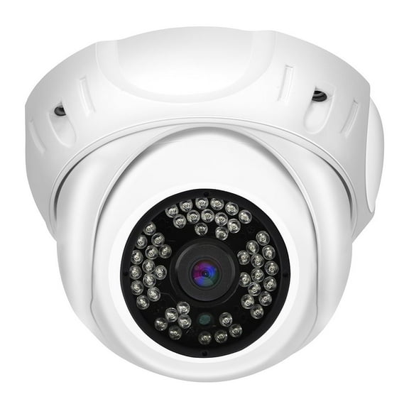 GW Security 5 Megapixel HD 1920P Network PoE Outdoor/Indoor 2.8mm Wide Angle Lens Security Dome IP Camera, Built-in Microphone for Audio Recording