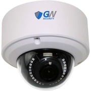 GW Security 8.0MP 4K 3840x2160 2.8-12mm 4X Optical Zoom Motorized AutoFocus Outdoor Waterproof H.265 8MP Dome PoE IP Camera