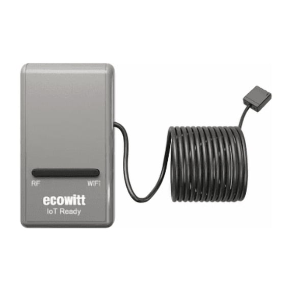 ECOWITT GW1200 IoT Wi-Fi Gateway with Built-in 3-in-1 Temperature, Humidity and Barometric Pressure Sensor