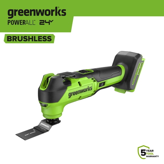 Greenworks 24V Oscillating Multi-Tool with Accessories MT332A3