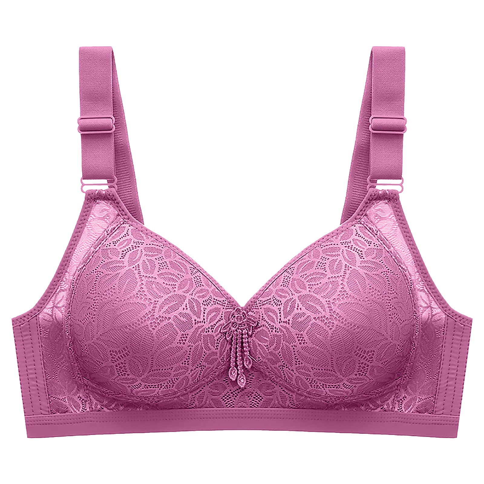 GWAABD Wide Band Bras for Women Full Cup Thin Underwear Small Bra