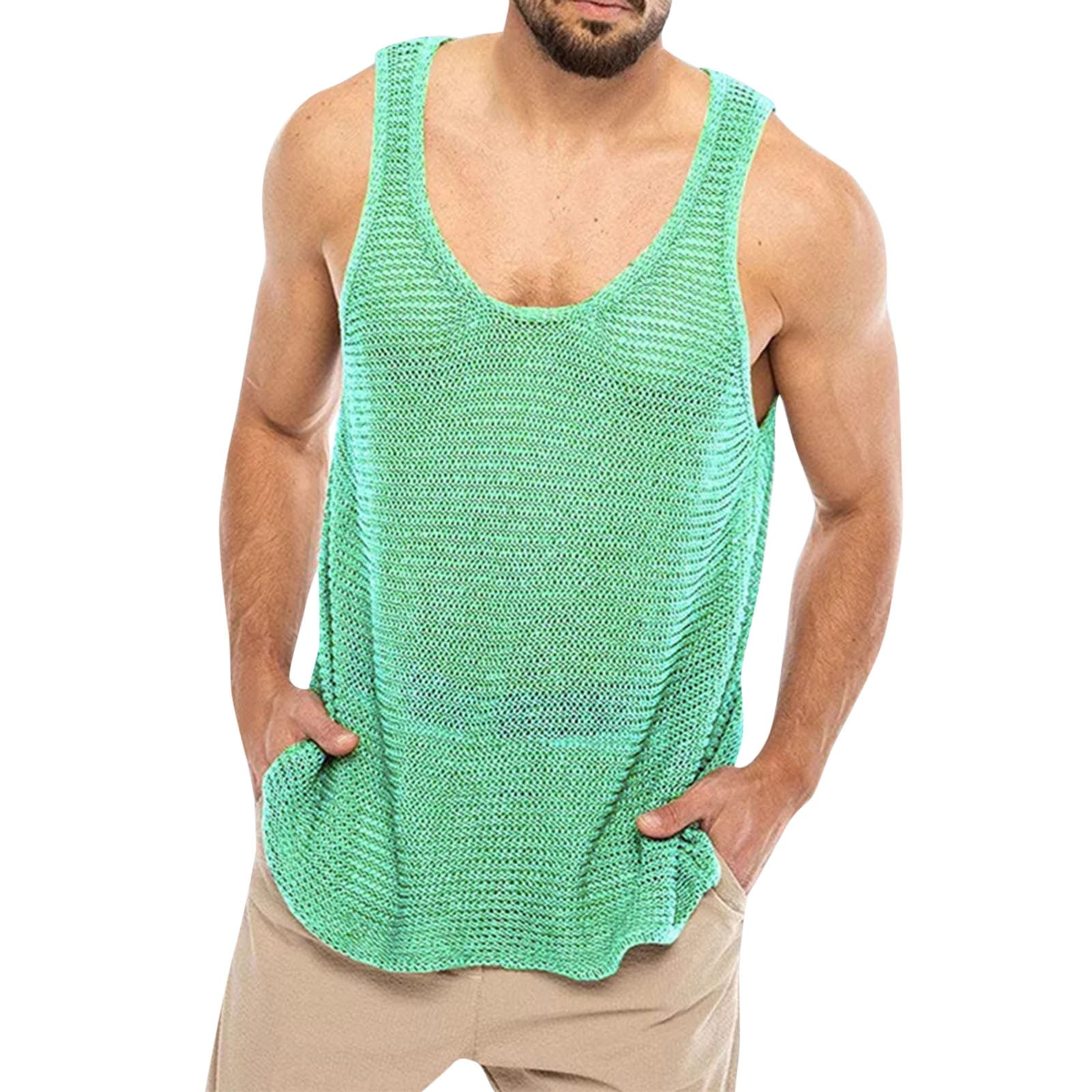 extra long workout tanks