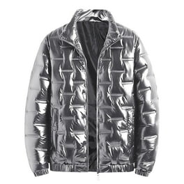 Rokka Rolla Men s Heavy Winter Coat Thermal Heat Puffer Jacket Walmart