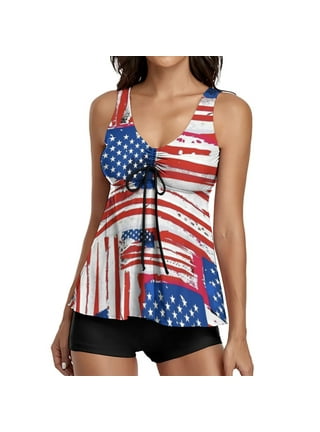 Red White And Blue Bathing Suits