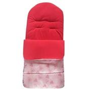 GWAABD Travel Essentials for Baby Red Toddler Universal Footmuff Cosy Toes Apron Liner Diamo Pram Stroller