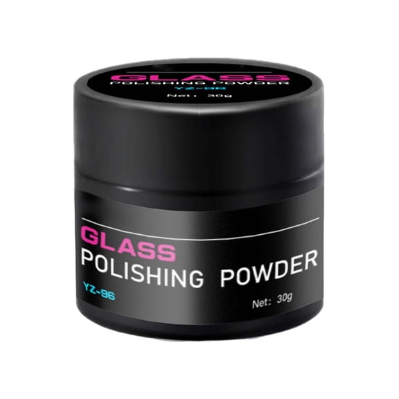 GWAAMB Car Glass Polishing Powder,Glass Scratch Remover |,Car Windshield Scratch Repair Car Glass Oil Film Cleaner , Car Window Glass Polishing Compound ,Auto Glass Cleaner Powder for RemoveScratch