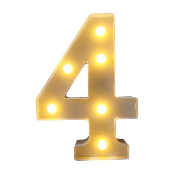 GWAAMB Marquee Light Up Numbers, Light Up Numbers for Baby Shower Anniversary, Pre-cut Foam Board Set for Birthdays Party Decor Wedding Decoration,Graduation Decor