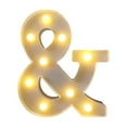 thumbnail image 1 of GWAAMB Marquee Light Up Numbers, Light Up Numbers for Baby Shower Anniversary, Pre-cut Foam Board Set for Birthdays Party Decor Wedding Decoration,Graduation Decor, 1 of 9