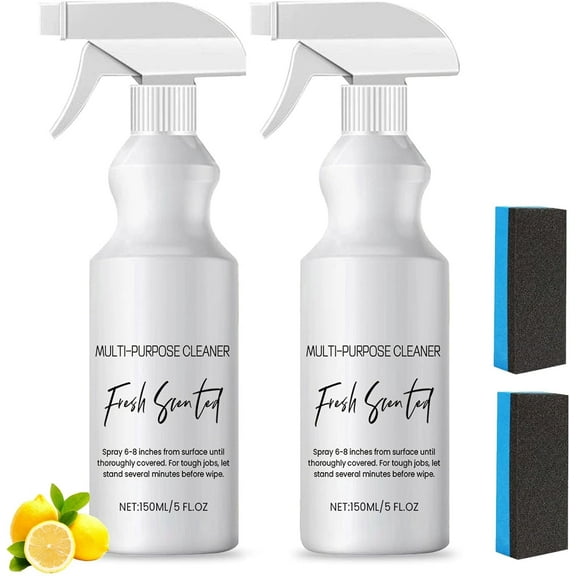 GWAAMB Multi Purpose Cleaner, All-Purpose Cleaner, Multi-Purpose Foam Cleaning Spray, Multipurpose Bathroom FoamCleaner,2PCS