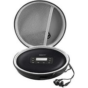 Fleurvie CD Player Carrying Case for GPX for HOTT CD204 for MONODEAL Portable CD Player-Box Only