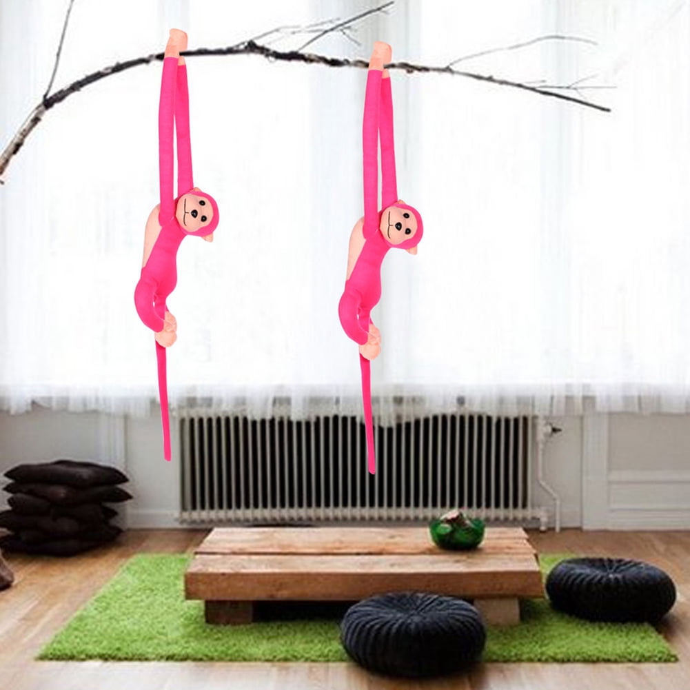 GWONG Cute Stuffed Monkey Plush Toy Doll Long Arm Hanging Gibbons Kids