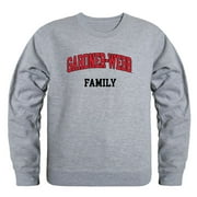 GWU Gardner Webb University Runnin' Bulldogs Family Fleece Crewneck Pullover Sweatshirt