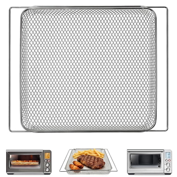 GWY Air Fryer Basket for Breville Smart Oven, 14.1"×11.1" Replacement Mesh Tray