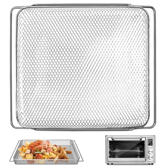 Air Fryer Replacement Part for EmerilLagasse 25QT COSORI 32QT Toaster Oven 14.1" x 11.8",Air Fryer Accessories Basket Wire Rack for COSORI CS130-CFH CS130-AO CO130 32Qt toaster oven, Dishwasher Safe
