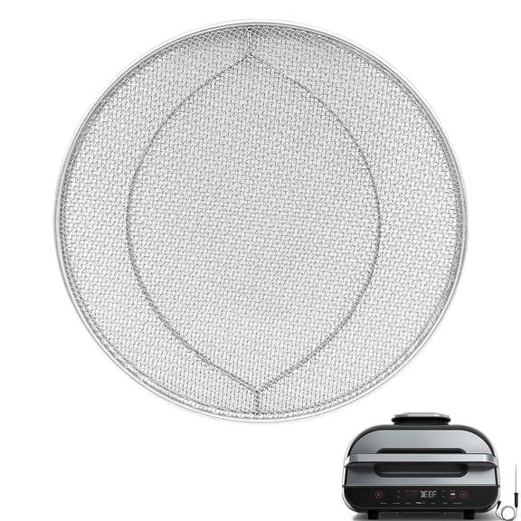GWY Splatter Shield for Ninja FG551 Foodi Smart XL Grill, Replacement Stainless Steel Splatter Screen Air Fryer Accessories for Ninja FG551 Foodi Smart XL 6-in-1 Indoor Grill