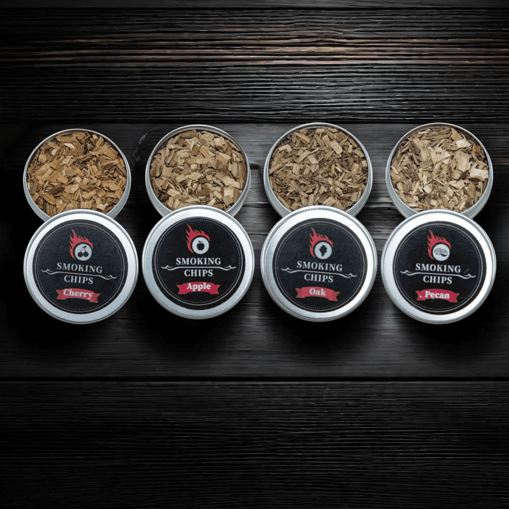 GWhiskey Flavor Infuser Smoker Kit 4 Wood Chips for Whiskey