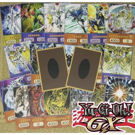 GX Legends - Anime Style 20 Card Set for Yugioh! (Elemental Hero, Cyber Dragon, Rainbow Dragon, etc.)