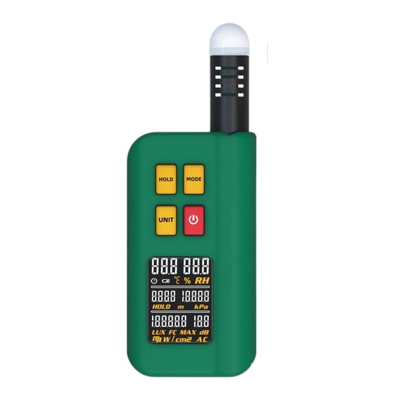 GX1 integrated ambient detector Lux Noise Meter Hygrometer Thermometer Air pressure value Altitude tester