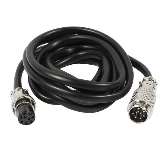 GX16 9 Pin Male/Female Head Aviation Socket Connector Electrical Cable 2m