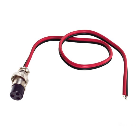 GX16 Female Cable with 14AWG Wire for Motor Power and Repair Work