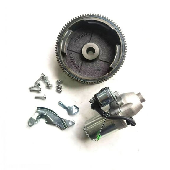 pertain GX160 Electric Starter Kit for Honda GX160 GX200 5.5 hp 6.5, 7 hp. 2, 3 kW Generator Housing Starter Motor Flywheel