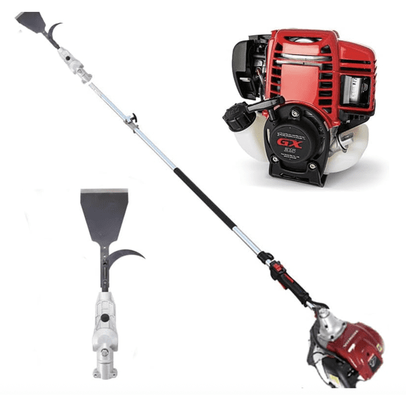 GX35 Gasoline 4 Strokes Scythe Gardening Tools Sickle Weeding 66.9 inches Palm Tree Trimmer