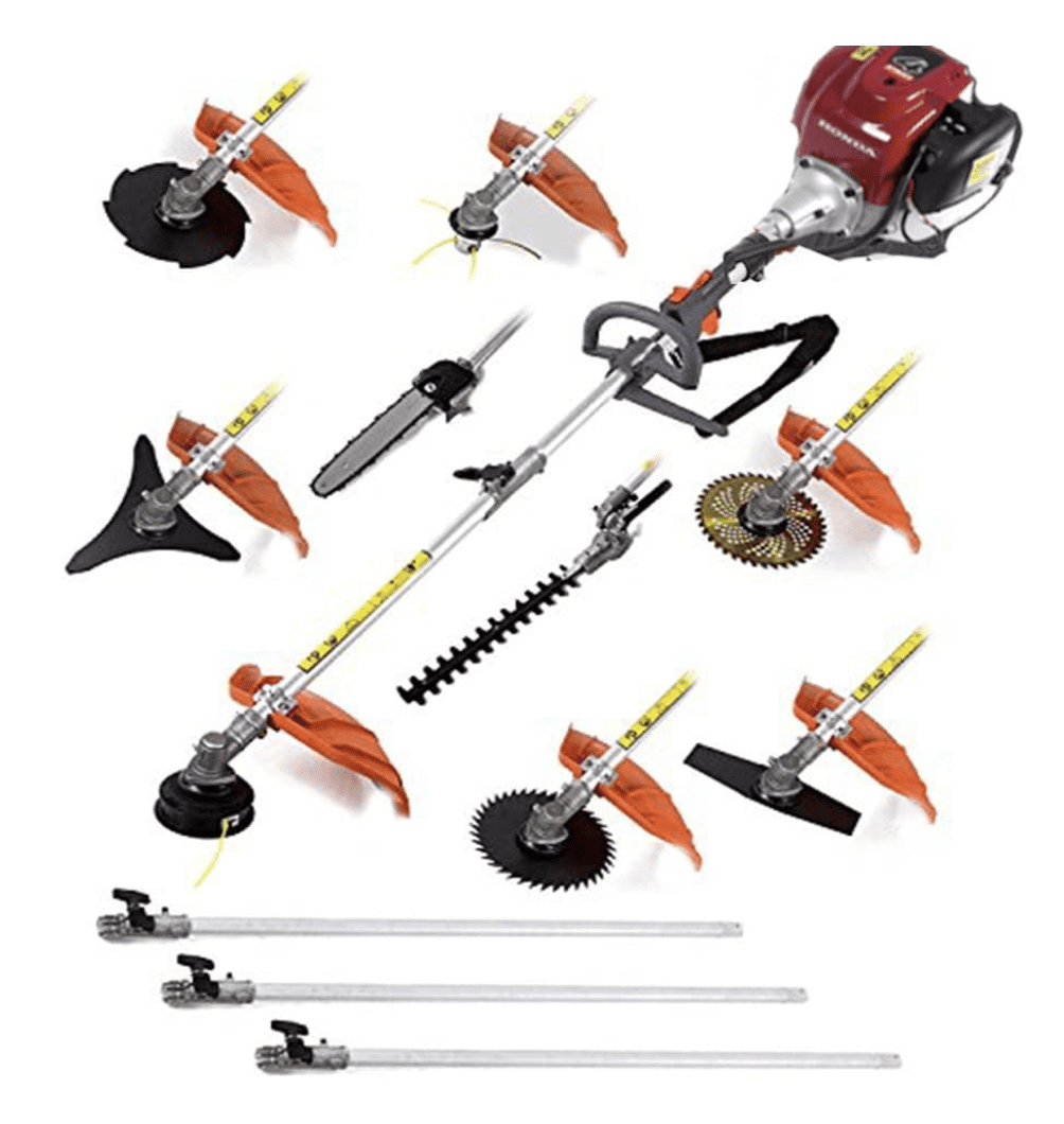 GX50 Multi 12 in 1 Petrol Hedge Trimmer 4 strokes brush cutter weed eater lawn mower 3 rods