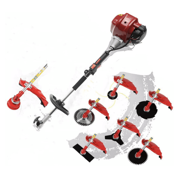 GX50 Weed Wacker 7 in 1 Yard tool 4 Stroke Grass Trimmer Mower Trimmer Saw Weed Eater