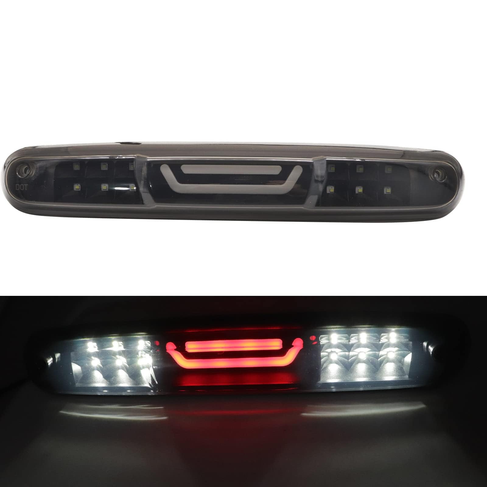 Silverado LED Brake Light LED 3rd Brake Light For 2007-2013 Chevy Silverado 1500 & GMC Sierra - High Mount Cargo Lamp Brake And Reverse Light - View #9