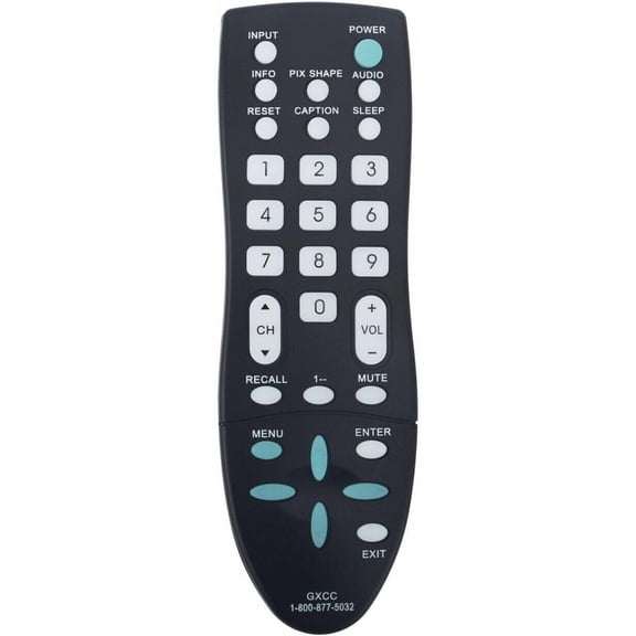 GXCC Replace Remote Control Compatible with Sanyo TV DP32640 DP32642 DP39842 DP39843 DP19648 DP19649