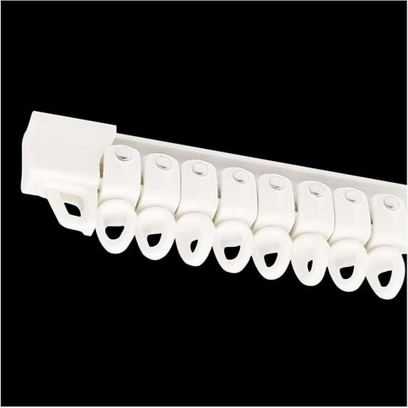 GXCZ Ceiling Curtain Rod Curtain Track, Ceiling Curtain Track, Heavy Duty Curtain Track With Multiple Silent Rollers Wall Divider Curtain Rod - Apartment Hospital Clinic Use(Ceiling Mount,800cm/26.2ft)