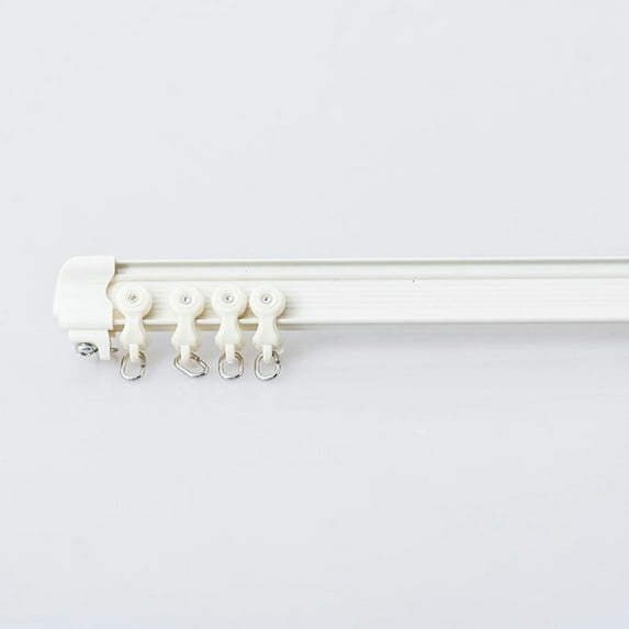 GXCZ Curtain Rods Curtain Rail Ceiling Curtain Track Bendable Flexible Curtain Rod Room Divider With Installation Material, Ceiling Or Wall Mount For Curtain Rail, Rv Curtain Track, Shower Window Curtain(Gold-ceiling,1
