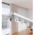 thumbnail image 1 of GXCZ Curtain Rods For Windows Hidden Straight Curtain Track Ceiling Mount, Embedded Room Divider Curtain Rod(29ft/884cm), 1 of 7