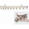 thumbnail image 1 of GXCZ No Drill Curtain Rods Curtain Track, Ceiling Curtain Track, Metal Curtain Rails Wall Mounted Room Divider Curtain Rod For Bathroom/Bay Window/Living Room/Privacy(800cm/26.2ft), 1 of 8
