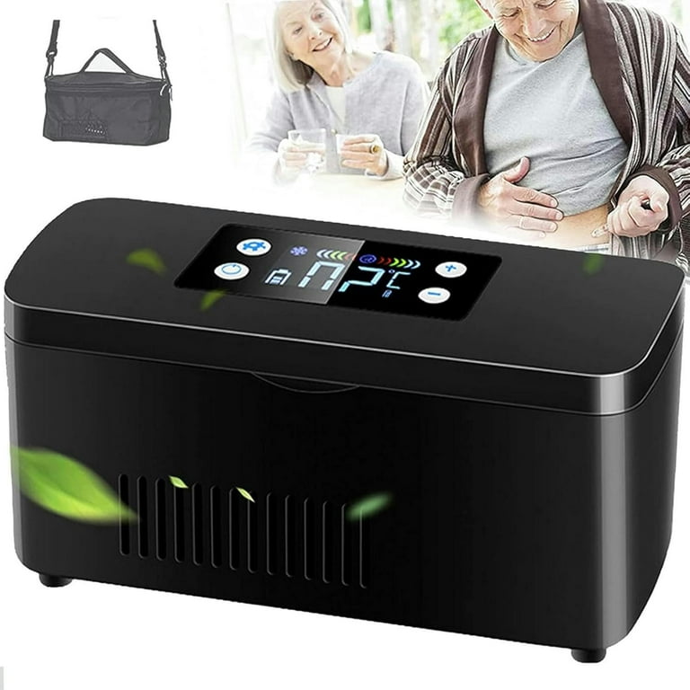 GXCZ Insulin Cooler Refrigerated Box,Portable Mini Medicine