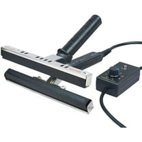 GXCZ Mobile Hand Held Heat Crimp Sealer, Portable Commercial Heat Sealer Packaging Sealing Machine, 15mm Seal Width, 0-300 Temperature, For Foil Bag, Kraft Bag, Mylar Bag(300MM)