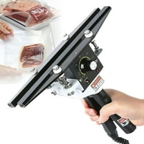 GXCZ Portable Crimp Heat Sealer,Hand Held Mobile Crimp Sealer, 0-300 Temperature Control Crimp Heat Sealer for Kraft Paper Bag, Mylar Bags, Aluminum Cellophane Bag (40cm)(30cm)