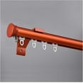 thumbnail image 1 of GXCZ Room Divider Curtain Rail, Aluminium Room Divider Curtain Track Set, 100-600cm, Wall Mount Installation, With All Accessories(Color:Black,Size:280cm/2 * 140cm), 1 of 8
