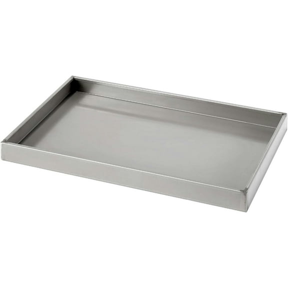 GXCZ Stainless Steel Leakproof Tray, Rectangular Oil Change Drain Pan, Kitchen Factory Warehouse Garage Drain Tray, Spill Containment Platform, Pallets (Size : 27.56x27.56x1.97in/70x70x5CM)