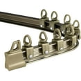 thumbnail image 1 of GXCZ Window Curtain Rod Curtain Track, Ceiling Curtain Track, Wall Mounted/Ceiling Mount Aluminum Alloy Shower Curtain Rail Room Divider Curtain Rods - Office Motorhome Hotel Use(Ceiling Mount,450cm/14.8ft), 1 of 8