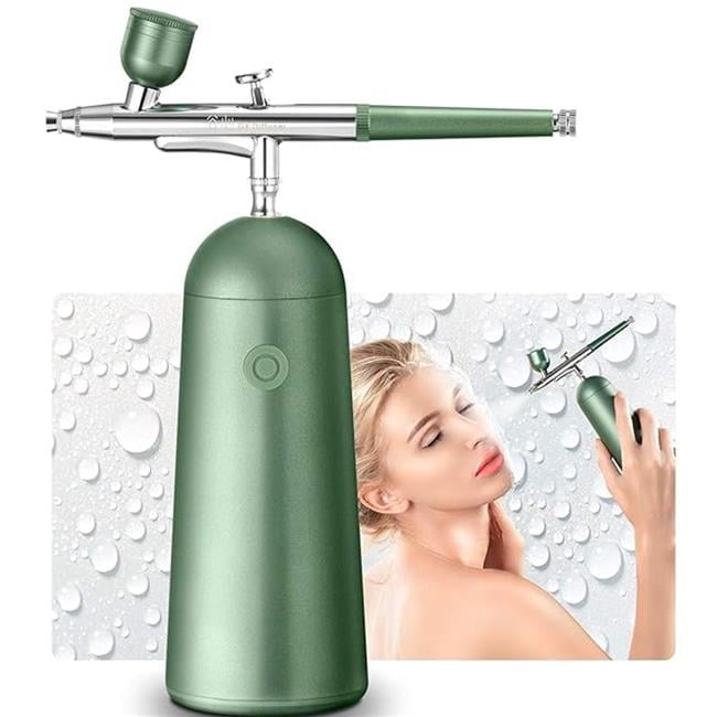 GXDiffuser CJRP_GREEN GX Nano Mist Sprayer Facial Steamer Green,Portable and Rechargeable  Atomizer