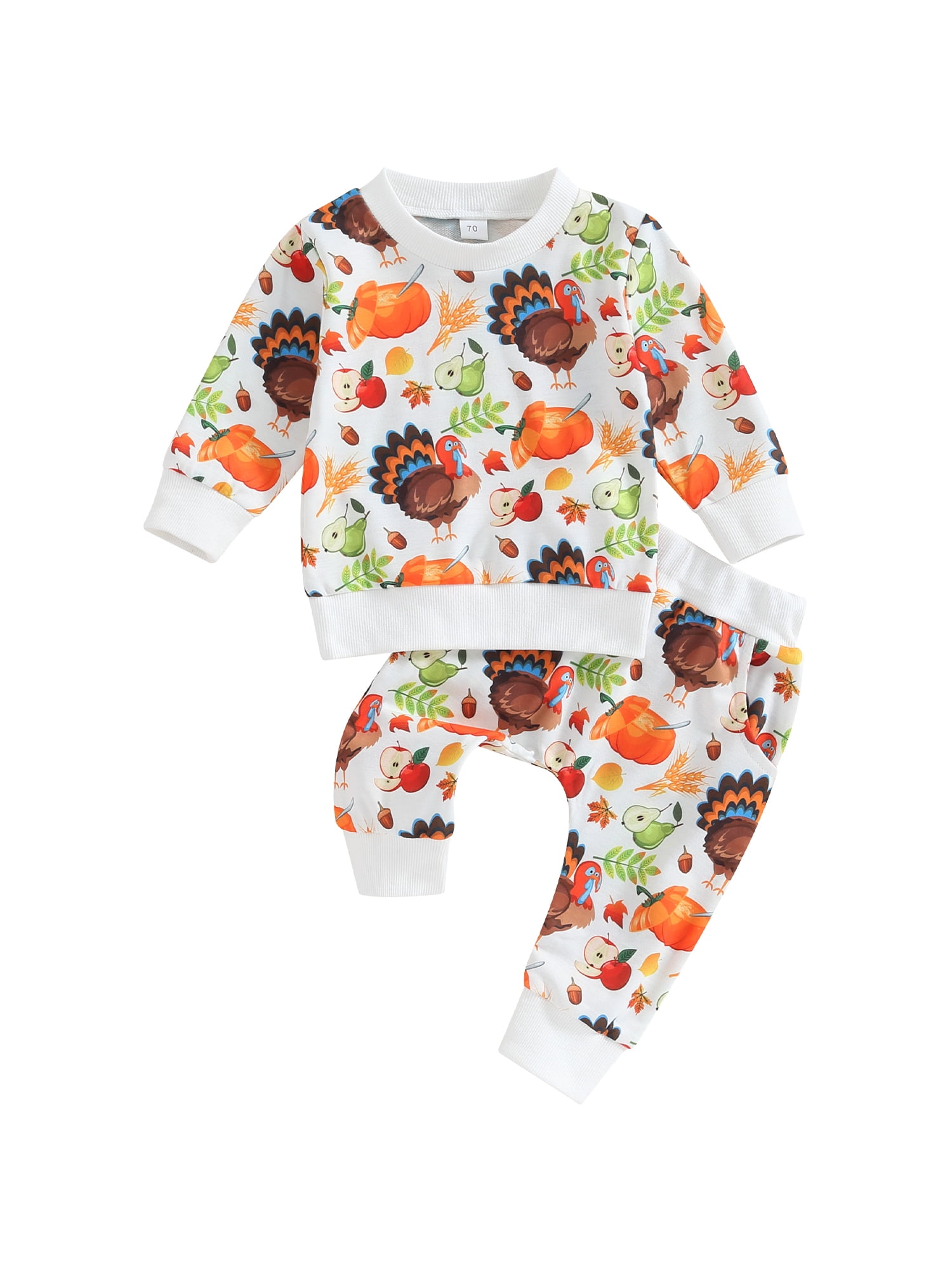 GXFC Babies Boys Thanksgiving Outfits Set Clothes 6M 12M 18M 2T 3T