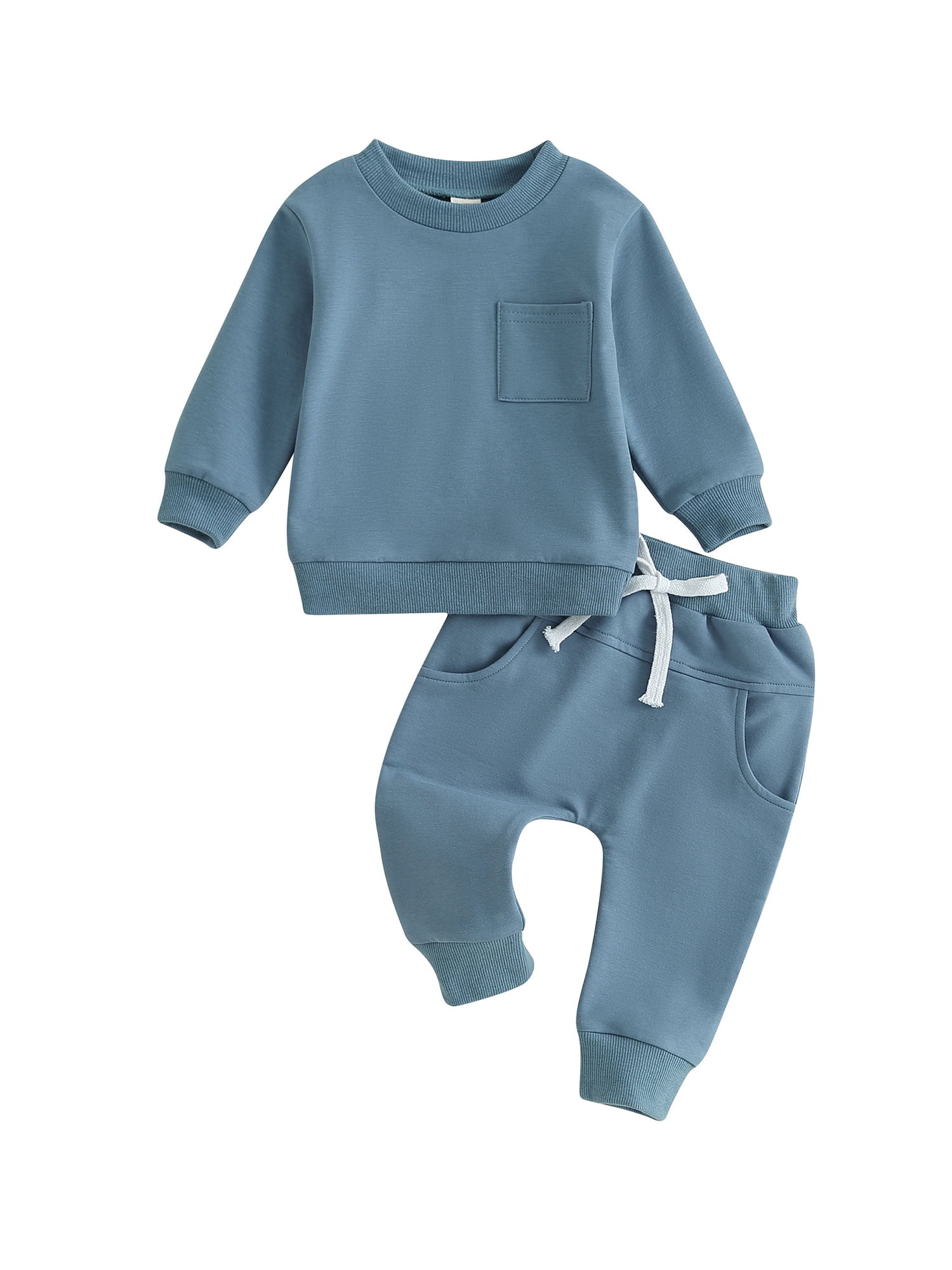 Baby Boy Track Suit Full Sleeves Dress For Winter Face Style